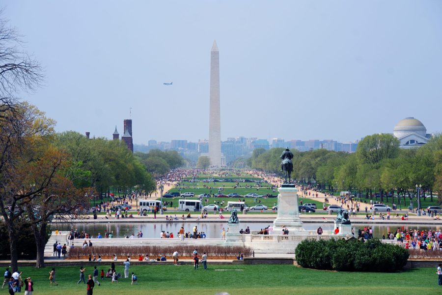 National Mall with Washington Monument, Washington DC, USA
